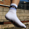 Sk8erboy Chaussettes blanches Sk8erboy Deluxe